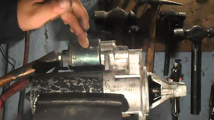 reparar el motor de arranque