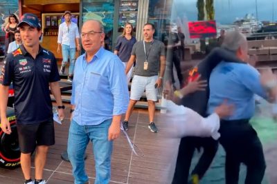 ¿Por qué Checo Pérez festejó con Felipe Calderón en el GP de Mónaco?