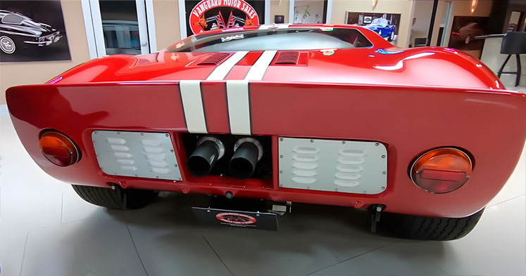 Ford GT40 parte trasera 